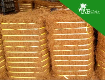 High-quality mix fiber coir bales from NB Coir, eco-friendly and durable, crafted for versatile industrial and agricultural applications.